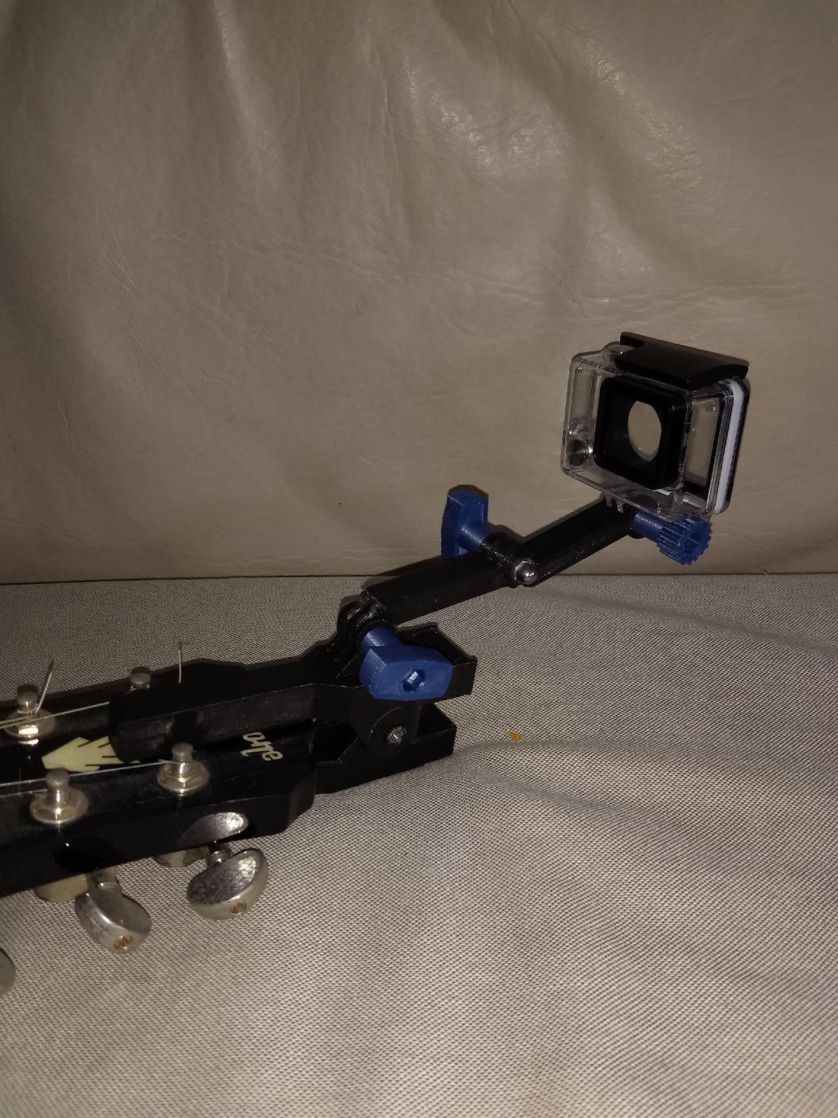 Suporte GoPro para Guitarras