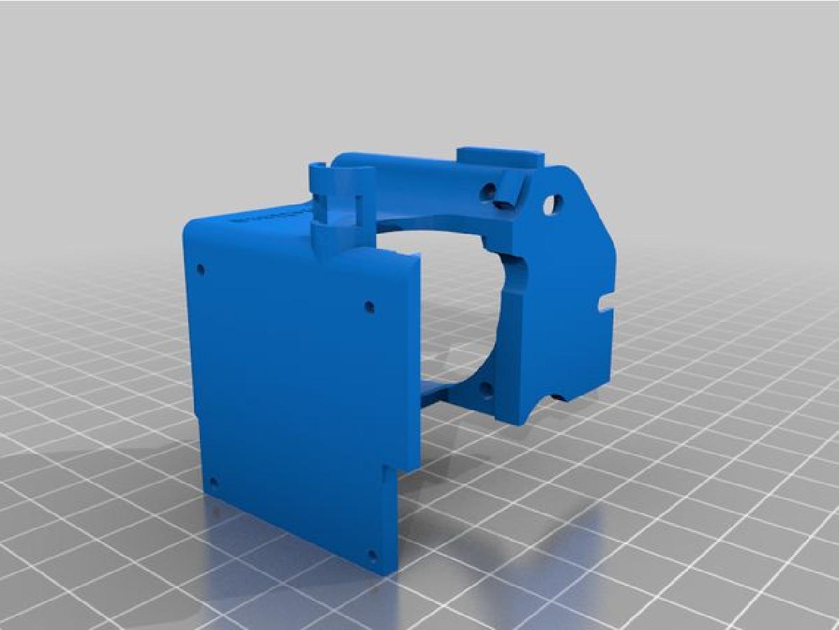 Fan support for Ender 3 with CR 6 SE Hotend