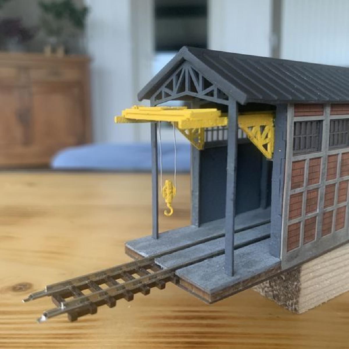 DEPOT FERROVIARIO 1/160, ESCALA N