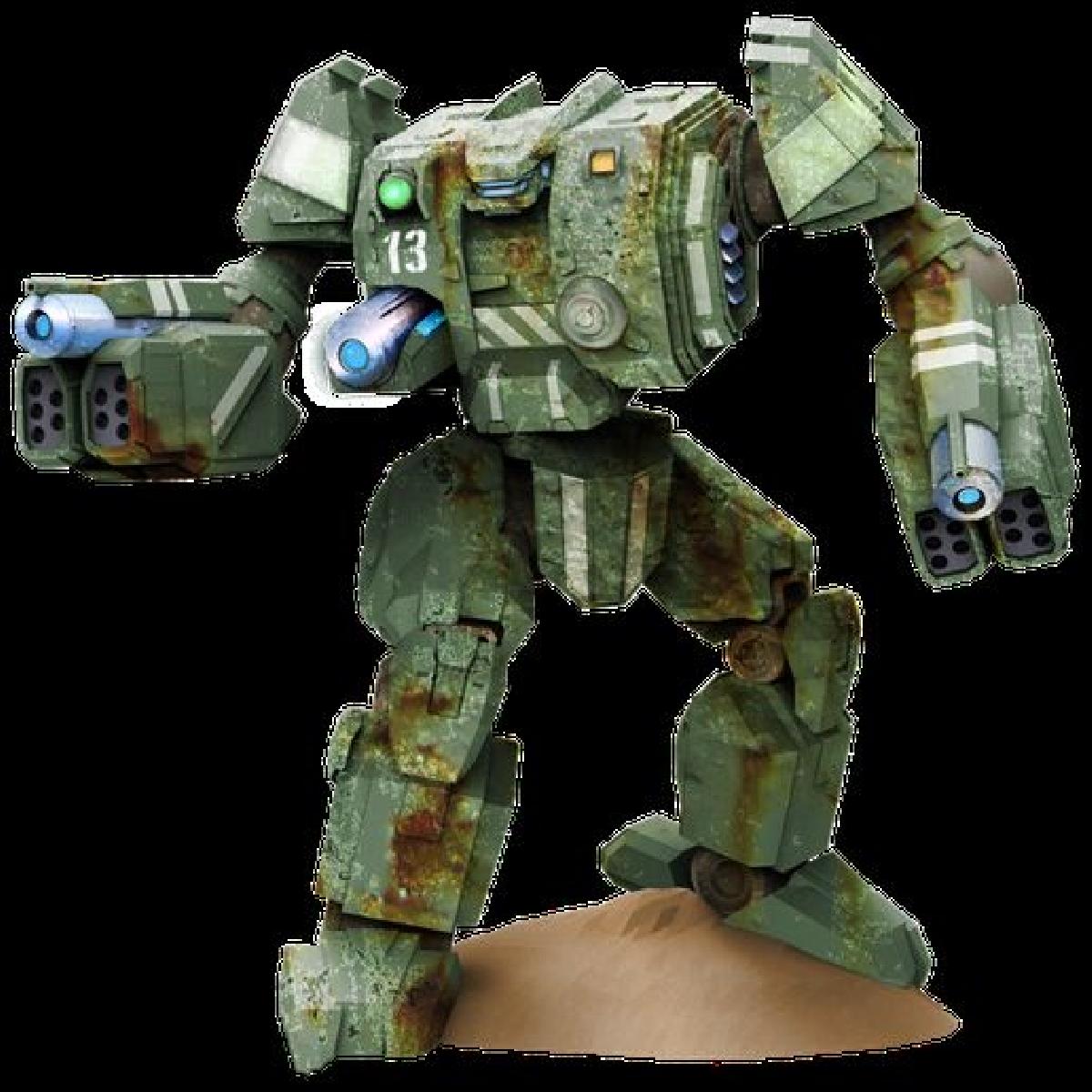 Mecha Primitivo Norte Americano Slinger de Bolts