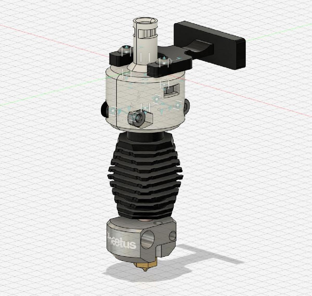 Anycubic Vyper Adaptador para V6 (E3D)