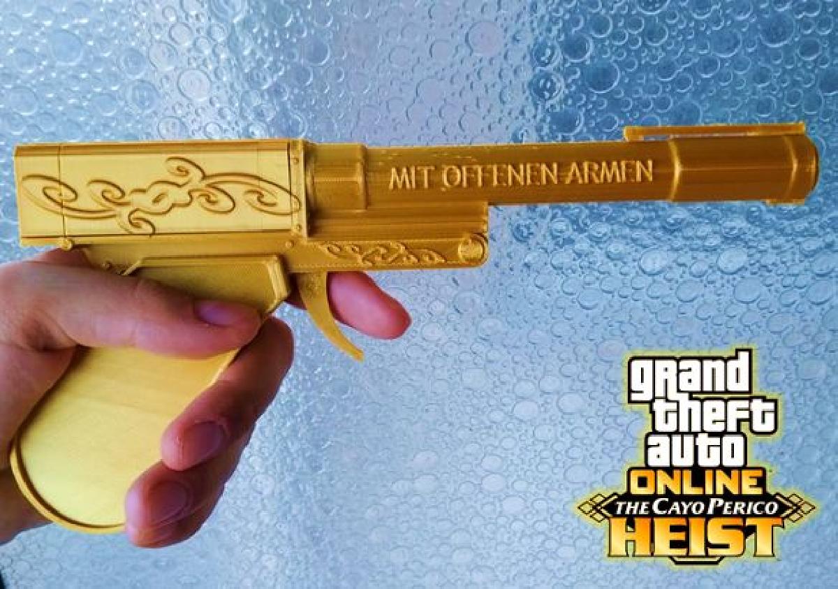 Pistola Perico do GTA Online **impressao facil**