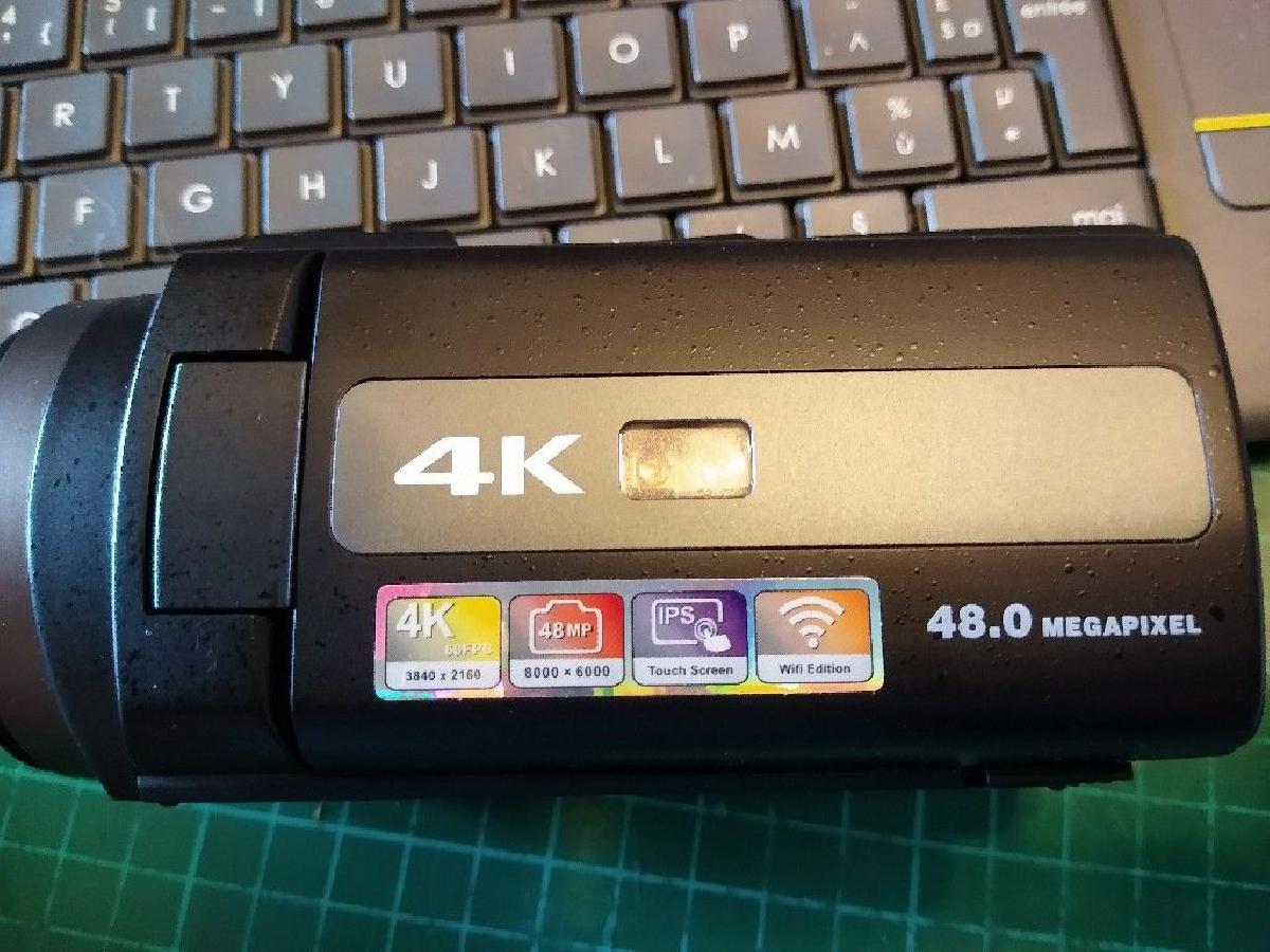 Camera 4K com Bateria Supressora NP FV5 Plus