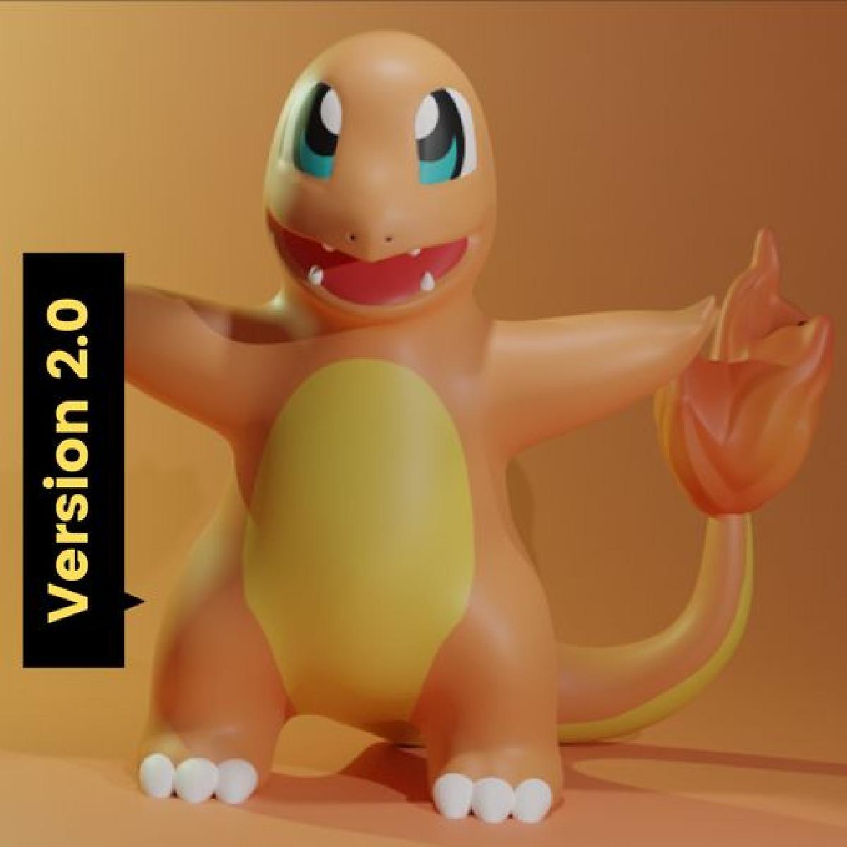 POKEMON #004   CHARMANDER GRATIS
