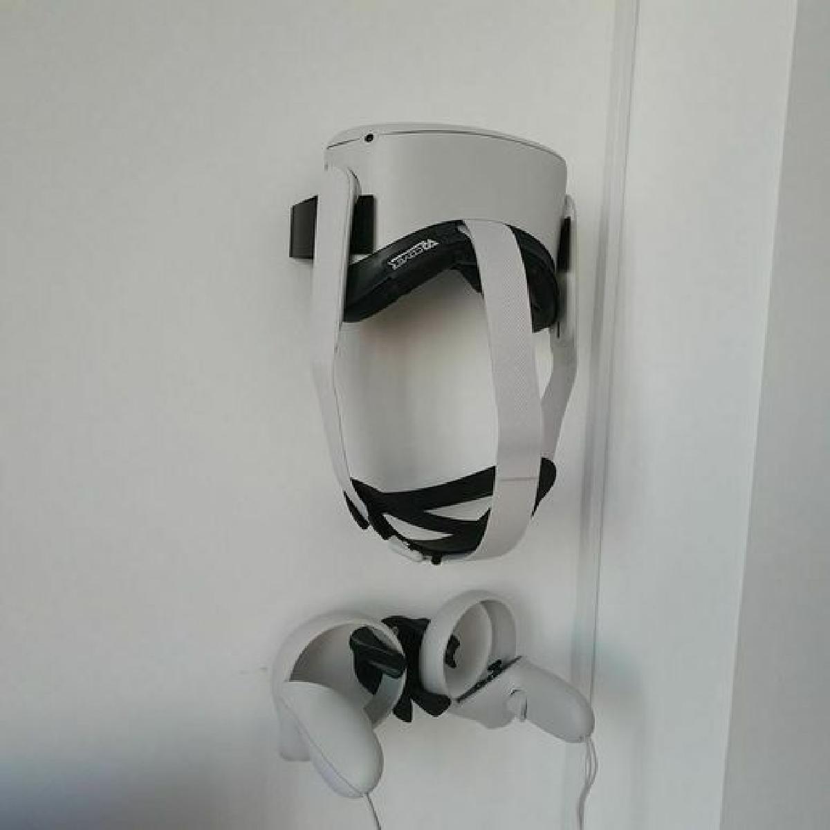Suporte de parede para Quest 2 (compativel com VR Cover)