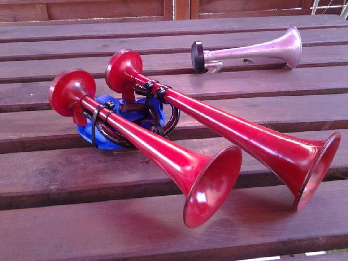 Suporte para buzina de caminhao