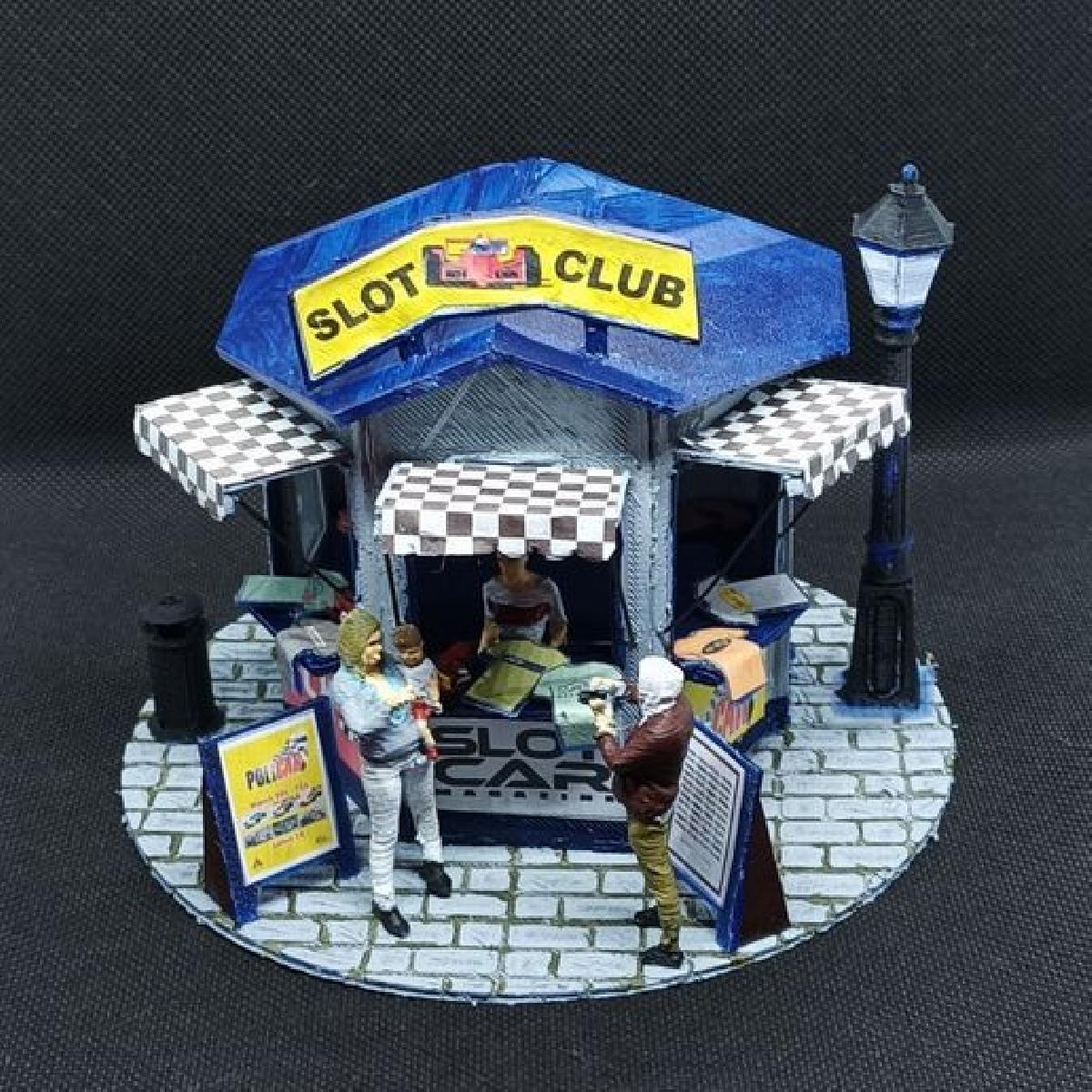 Reestruturacao em 3D da loja Carrerafun (dois modelos) para ninco e maquinas de slot.