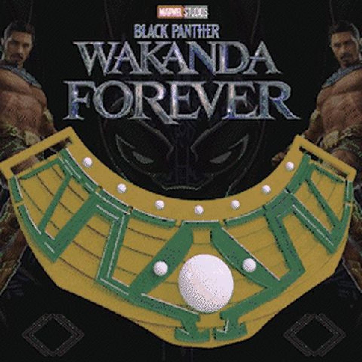 Colar Namor Wakanda Forever Pantera Negra marvel