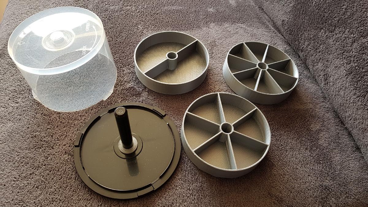 Organizador de Espiral para CD/DVD
