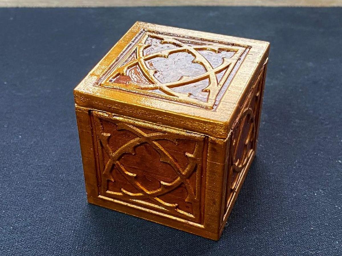 Impressao 3D do Cubo Horadrico de Diablo 2