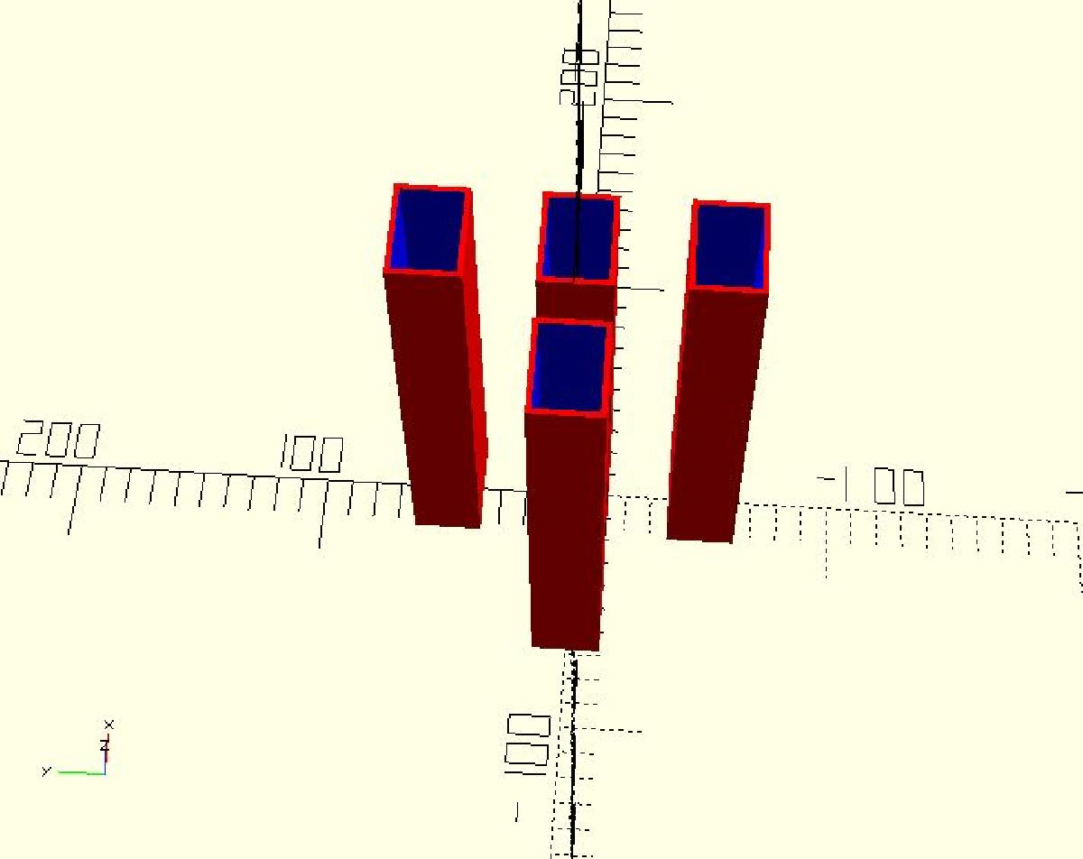 Prototype of Table Leg Shims