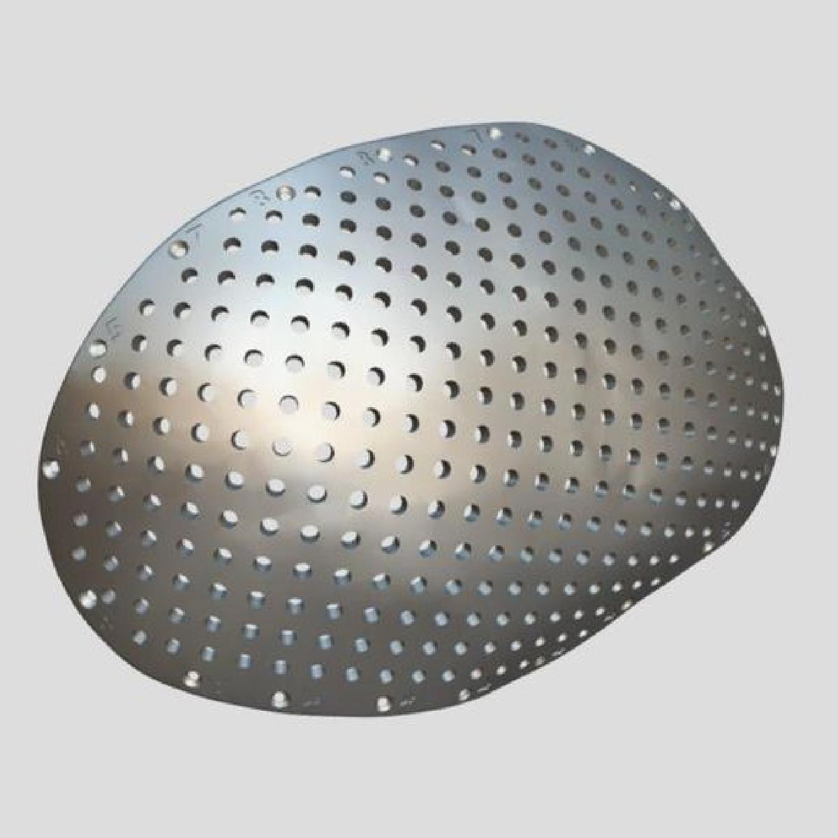 A placa para cranioplastia (operacao real)