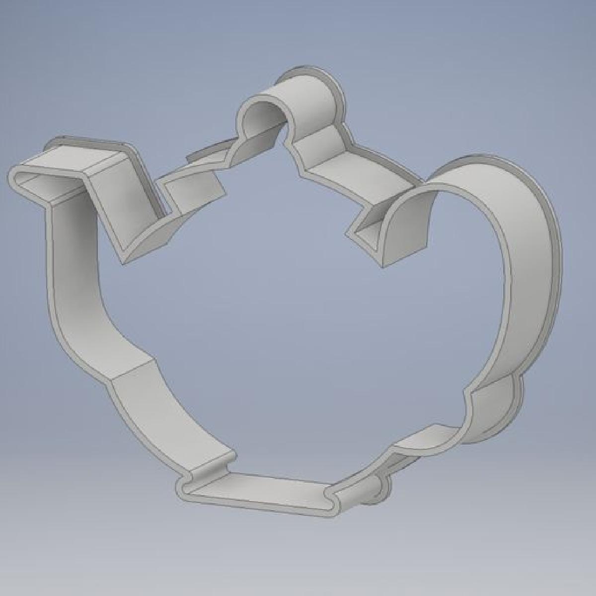 Bule de Cha   Cortador de Biscoitos