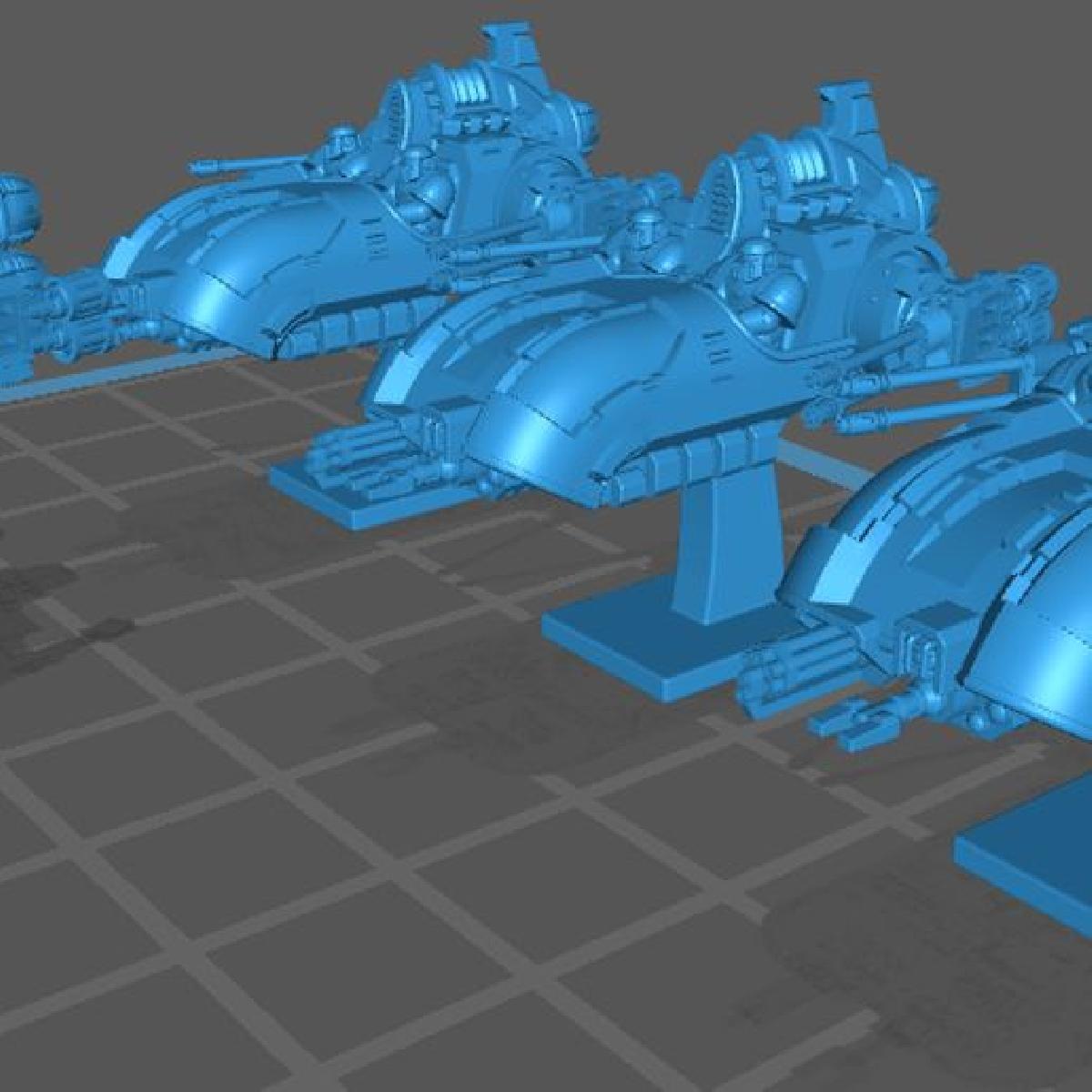 Speeder Mongol de 6 / 8mm