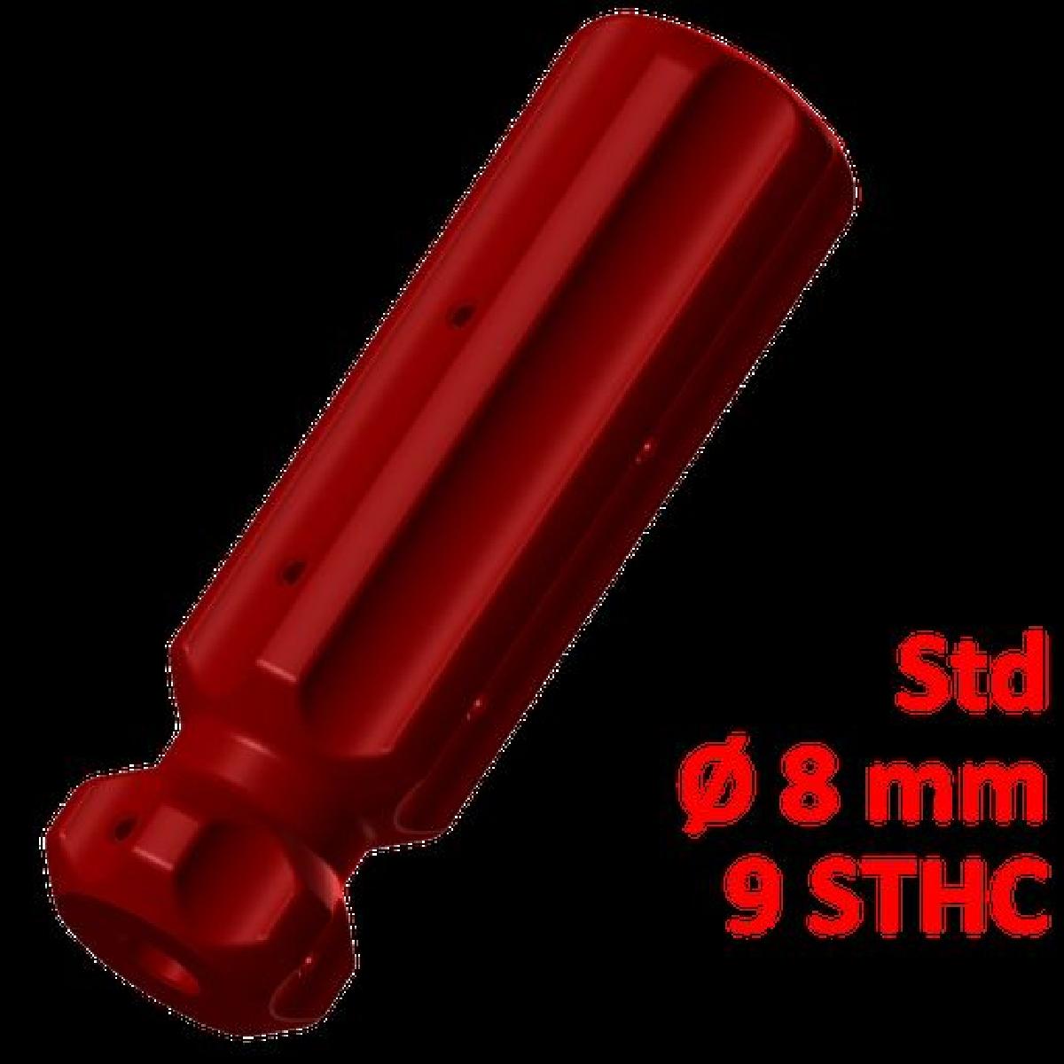 Cabo de Chave de Fenda Padrao Ø 8, 9 parafusos