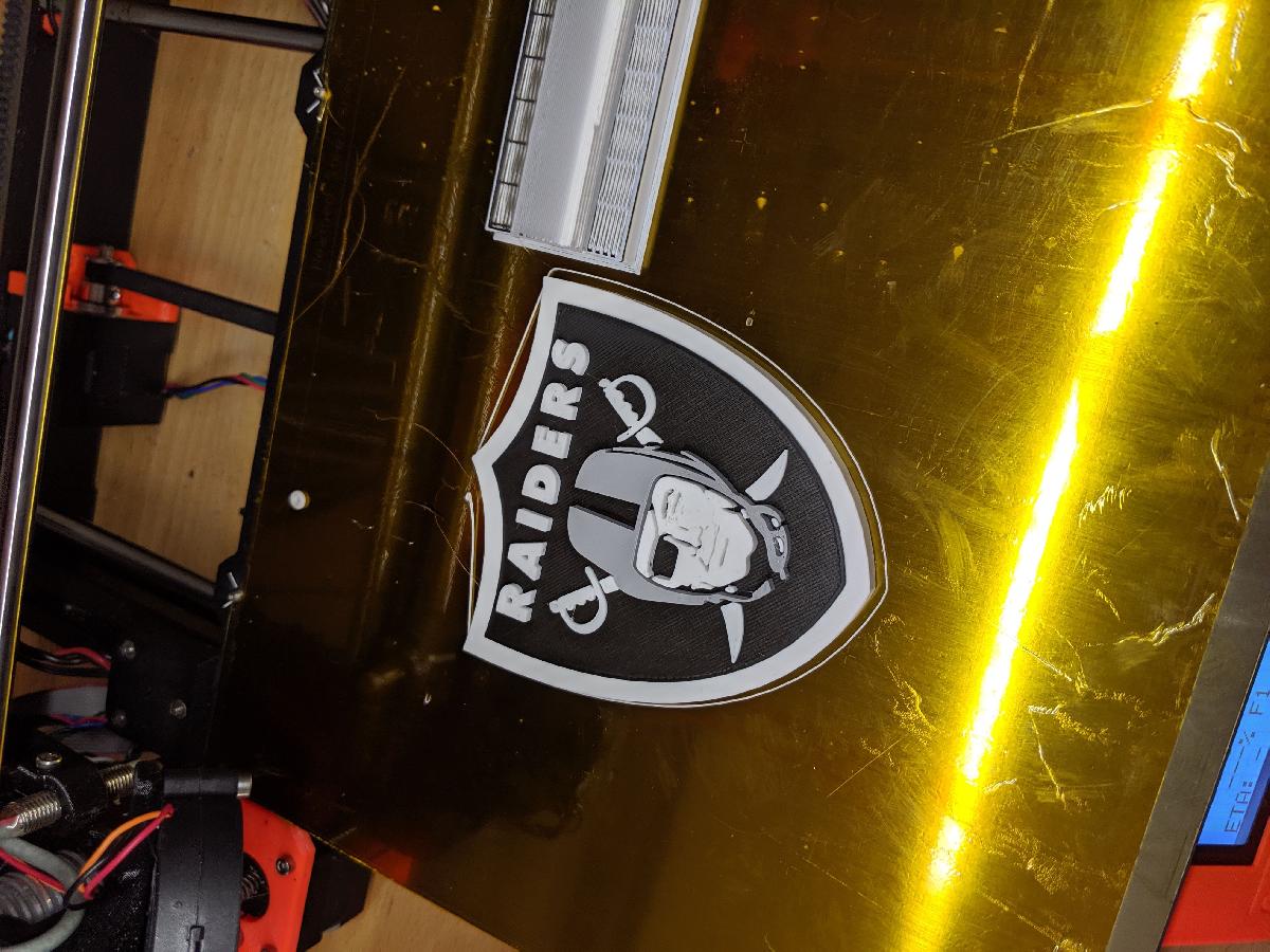 Oakland Raiders   Logo   Multicor