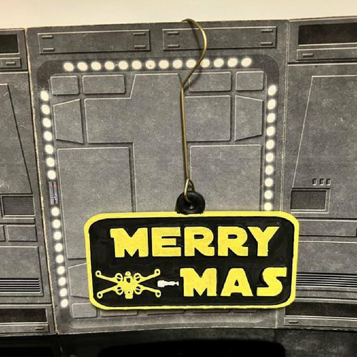 STAR WARS FELIZ NATAL, ORNAMENTO DE NATAL