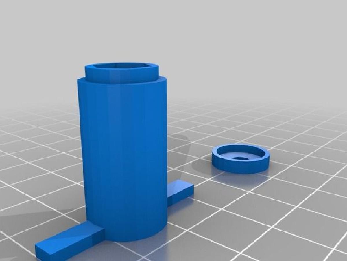 Modificacao de nivelamento de cama Da Vinci 1.0. Ajuste de 4 cantos.
