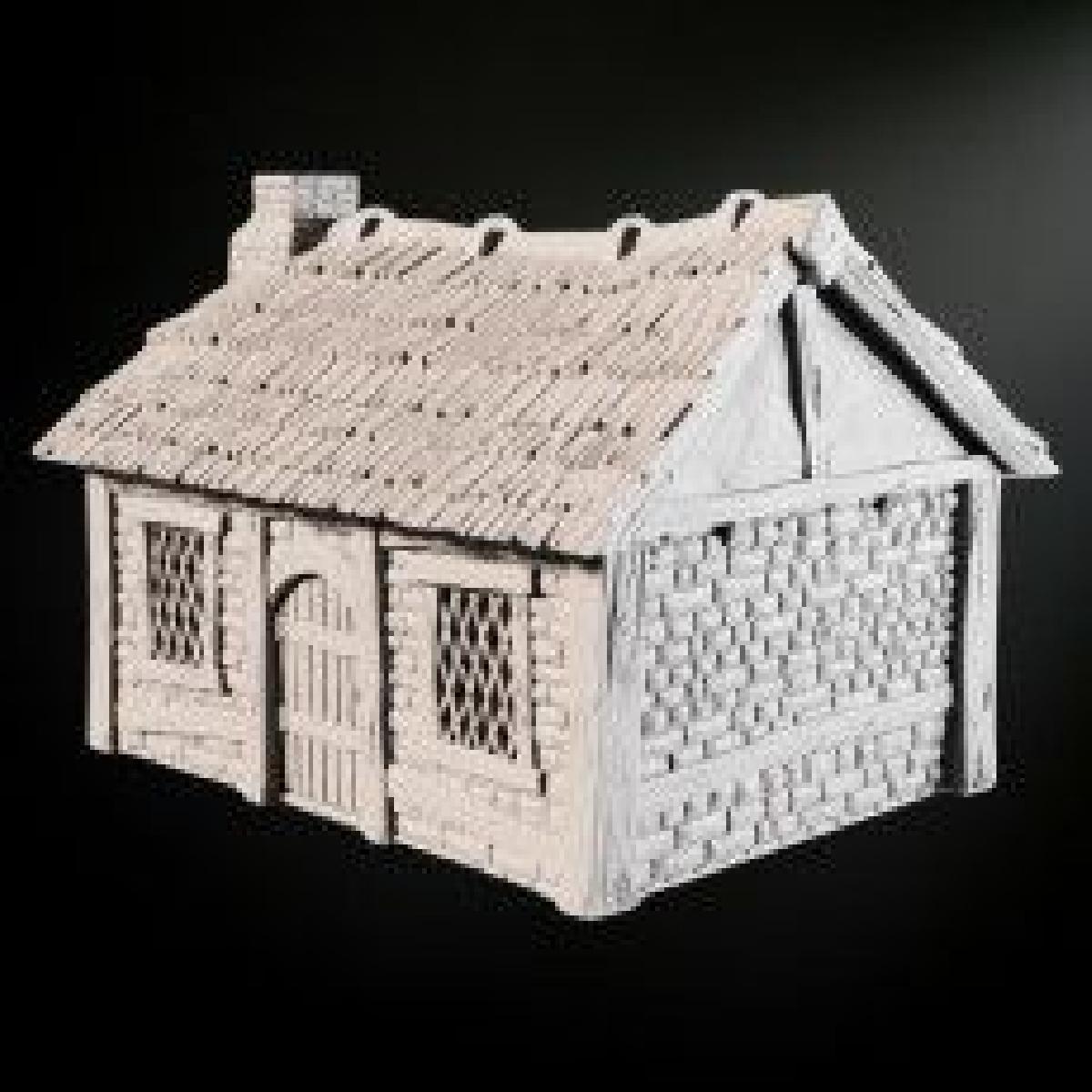 Casa de Fazenda de Fantasia Medieval I