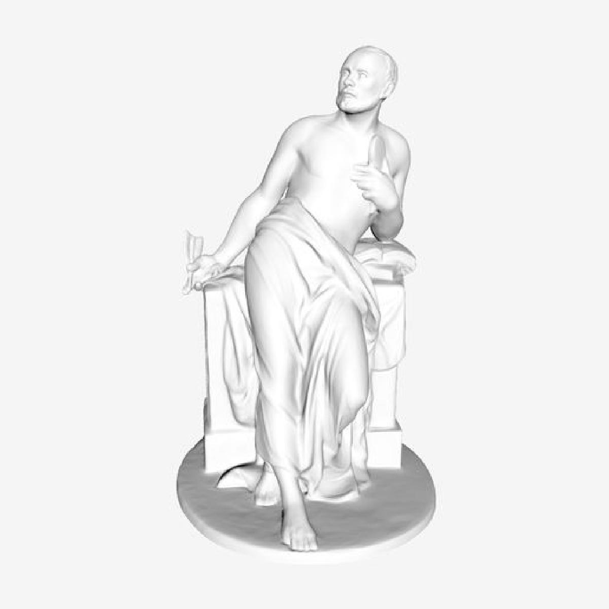 Michel de Montaigne no Louvre, Paris