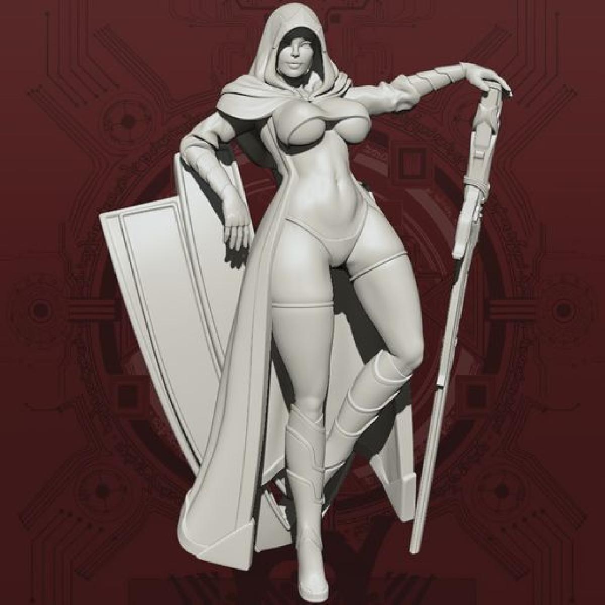 Maquina Glamorosa Mago Mese Pinup de Engrenagem SFW