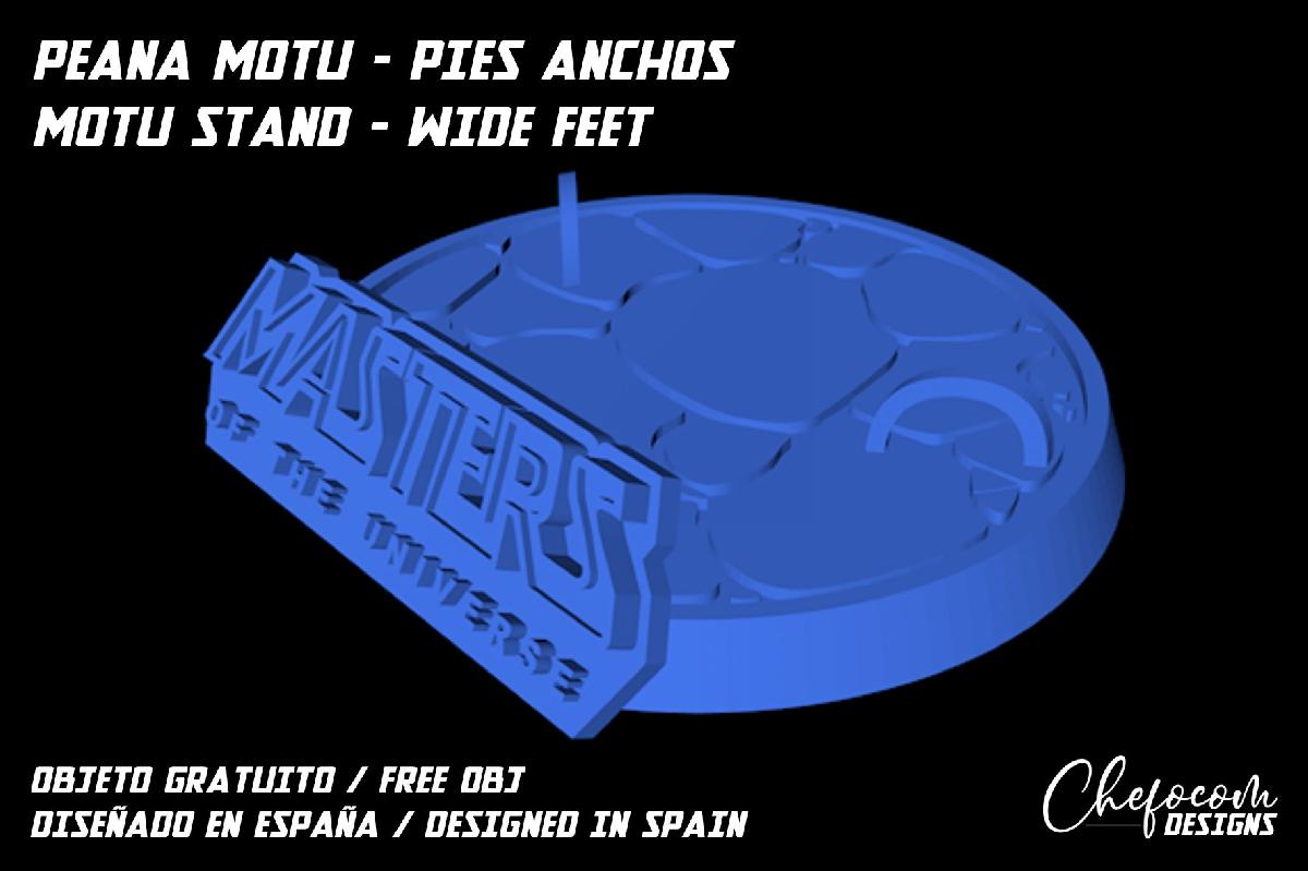 PEANA MOTU   PES ANCHOS   MESTRES DO UNIVERSO