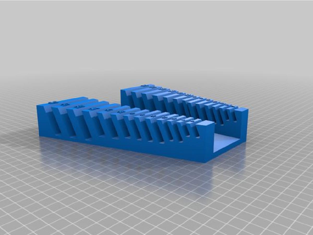 Chaveiro com dupla garfo