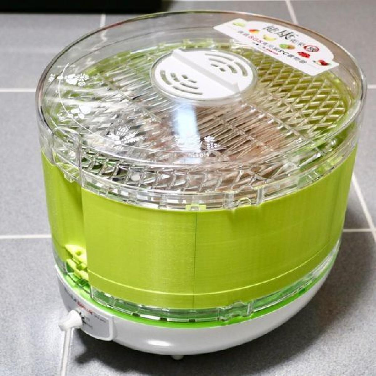 Conteiner de secagem de filamento para desidratador de alimentos