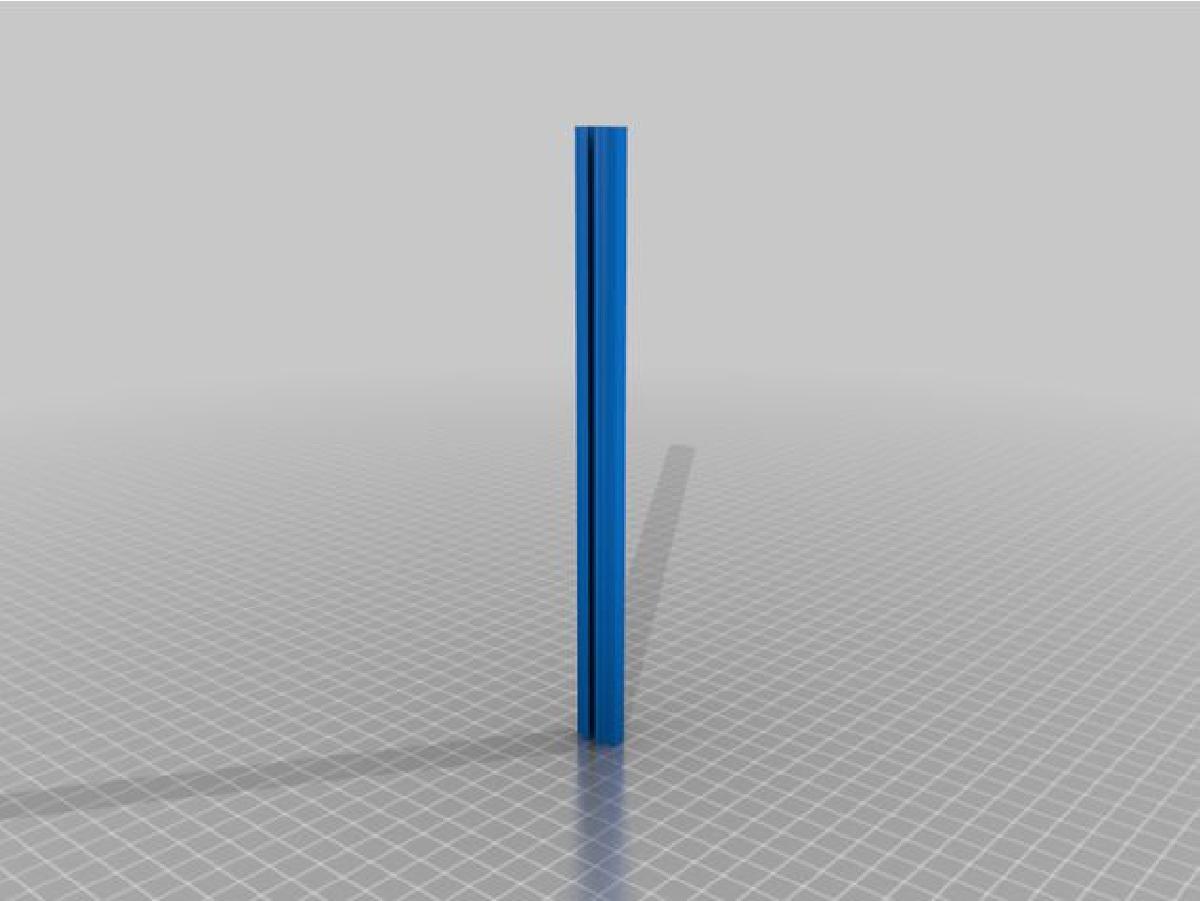 Capa Fio para perfil 20x20 (Capa Metalica VSlot 20x20)
