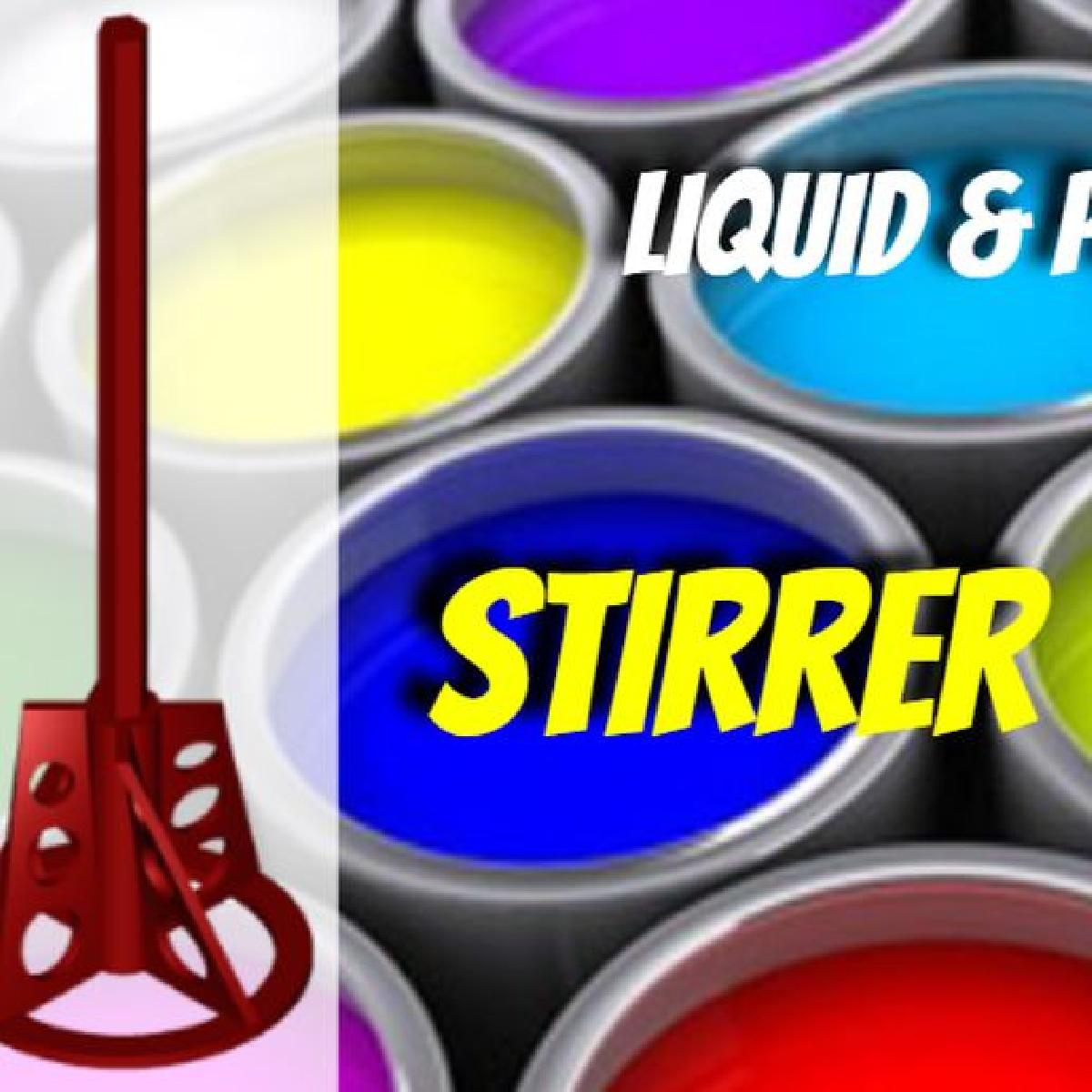 Misturador de Liquidos e Tintas // Bastao para mexer tintas
