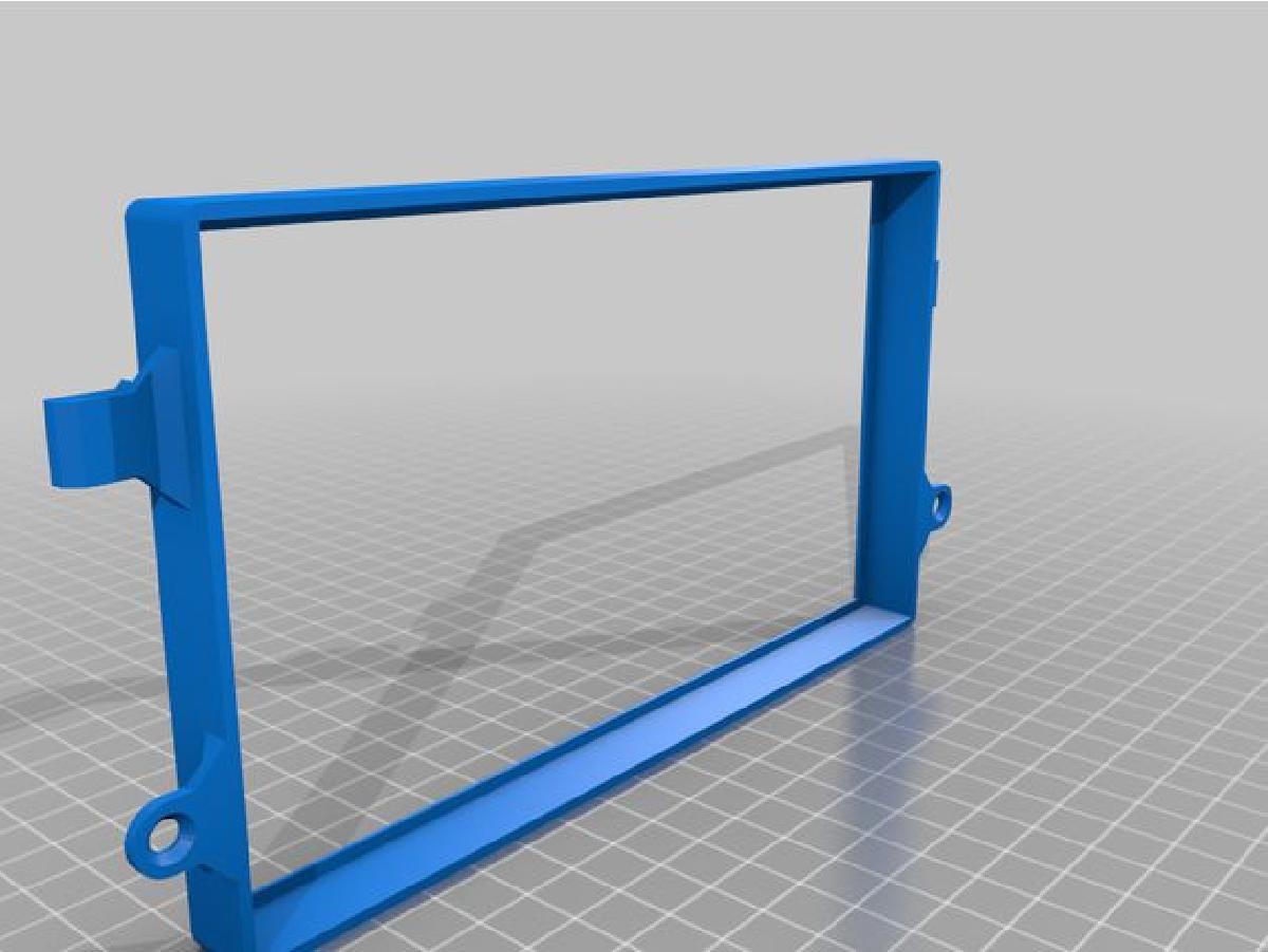 Espacador Duplo Din para Estereo Mitsubishi Minicab / Bravo U42