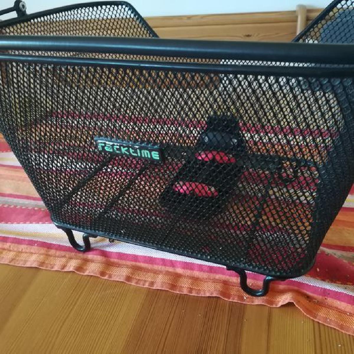 Cesta Racktime com suporte TOPEAK