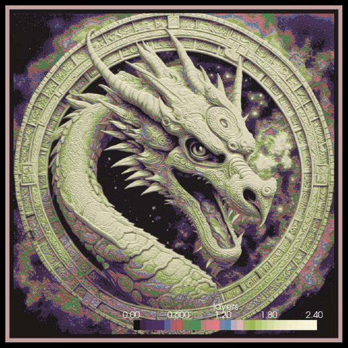 Pintura de Dragao