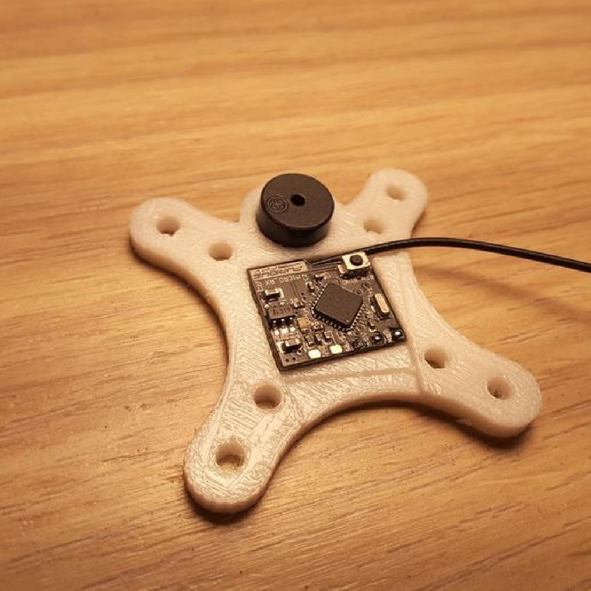 Adaptador Receptor Para Furious FPV 0121 S FRSKY + Buzzer 9mm