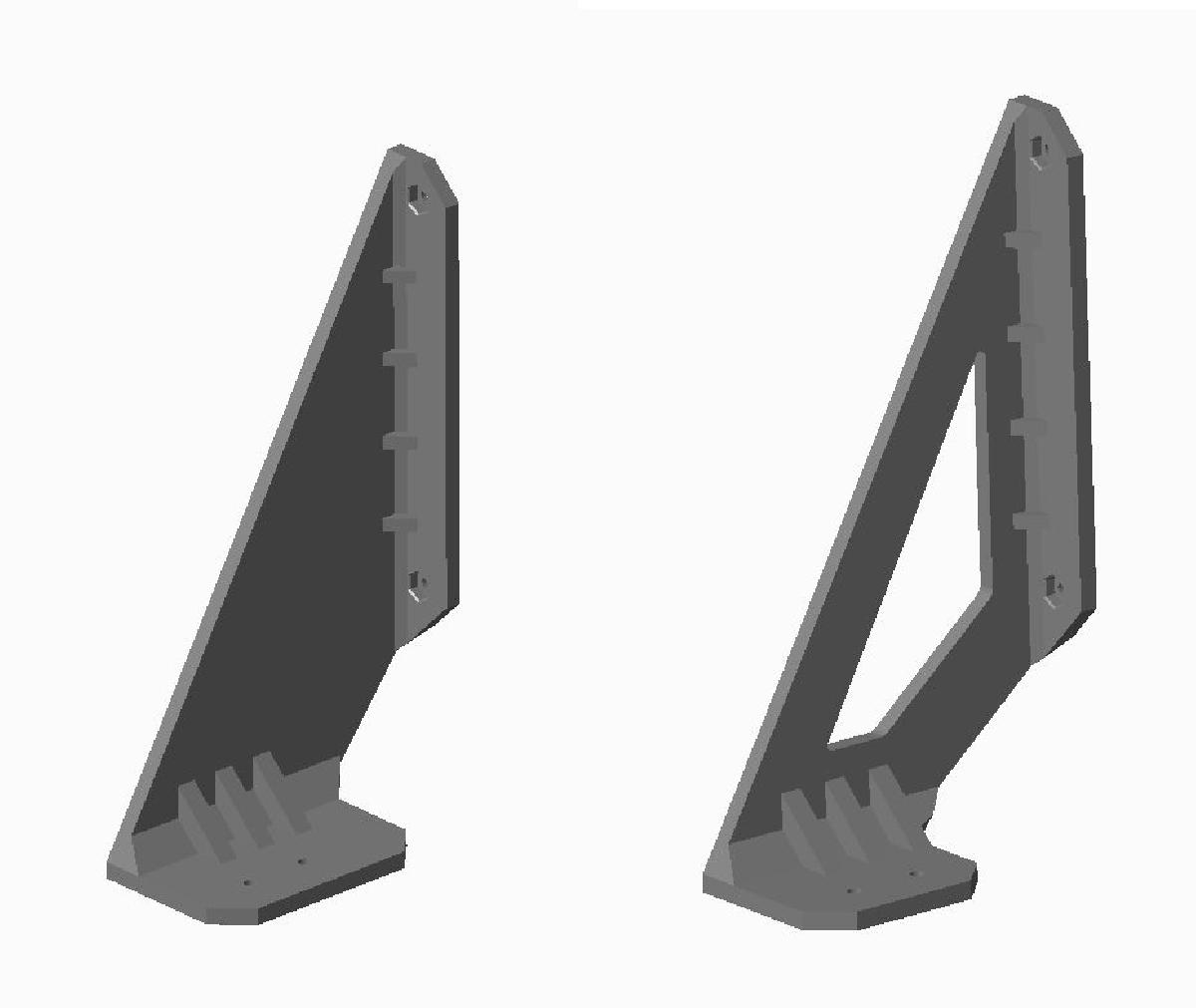PSU substituindo o suporte da estrutura para Original Prusa i3 MK2/S