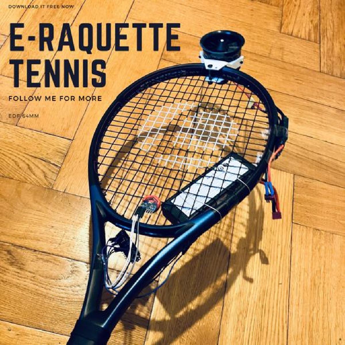 Raquete de tenis [ Eletrica ]
