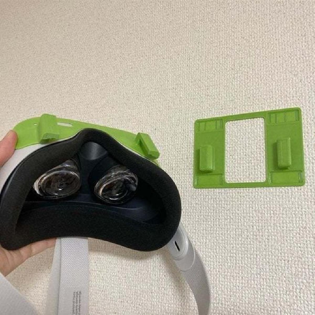 Suporte de parede para oculos Oculus Quest 2 com grampeador ou parafusos