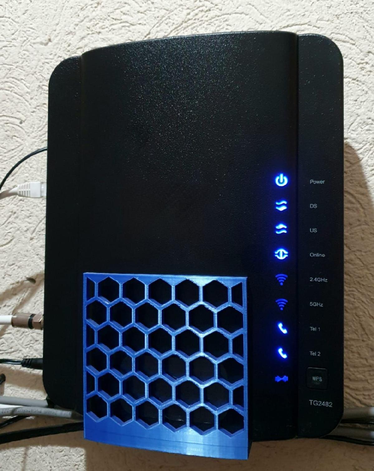 Suporte de parede para modem Arris TG2482