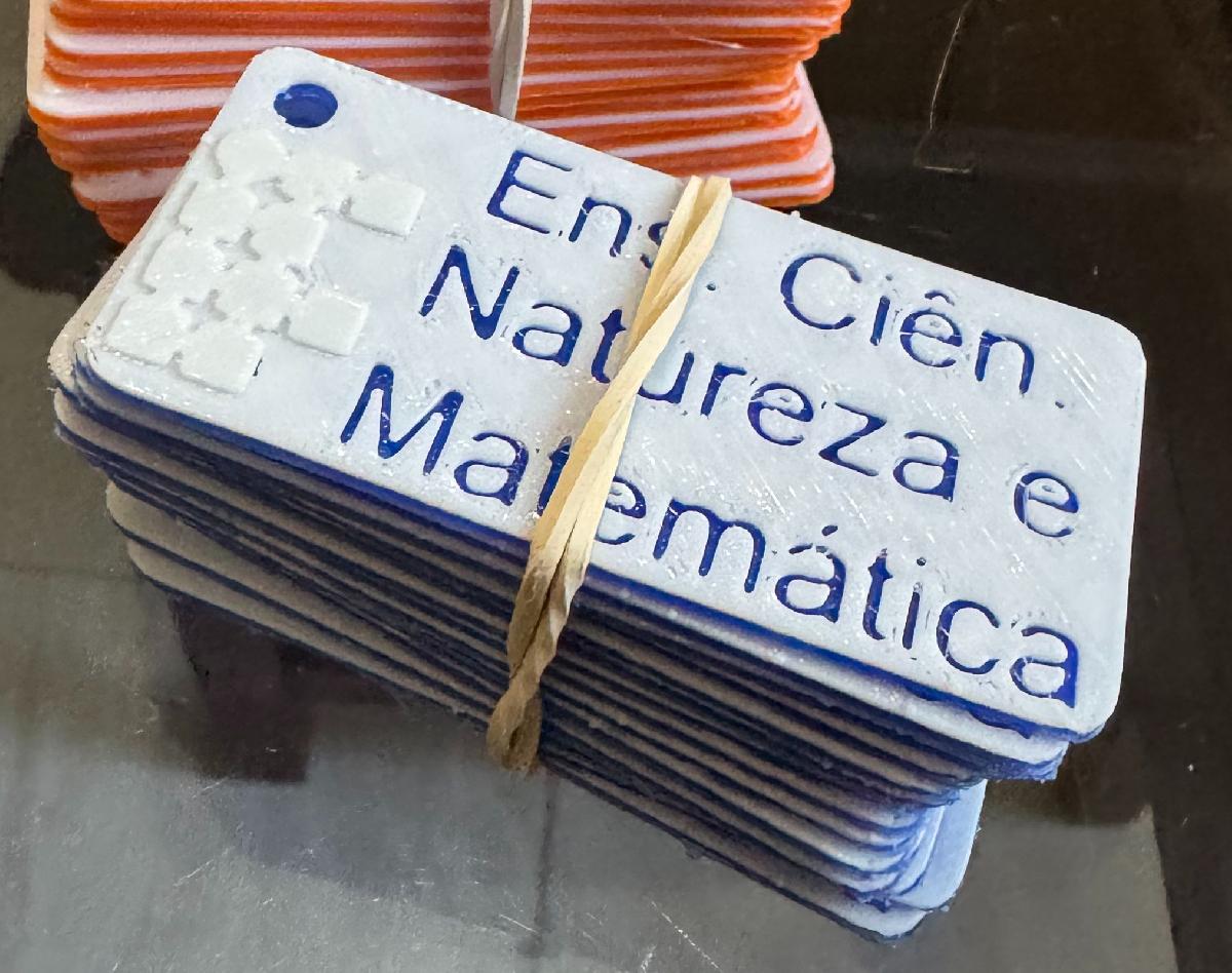 Chaveiro Pos graduacao Lato Sensu em Ensino de Ciencias da Natureza e Matematica Instituto Federal de Educacao, Ciencia e Tecnologia de Sao Paulo