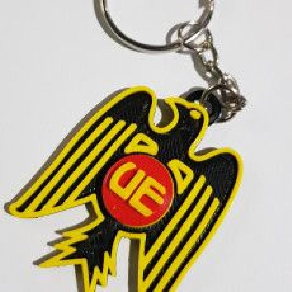 Chaveiro escudo da uniao espanhola futebol chileno.