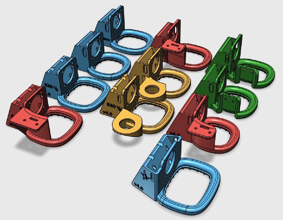 Dutos de Ventilacao LPA para Tevo Tarantula   v4.0