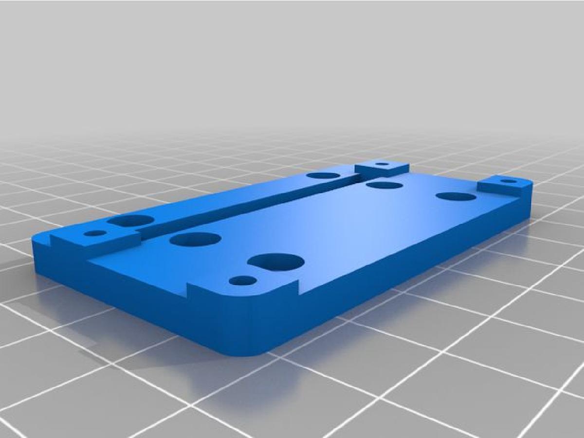 Placa de Montagem DIN para Pi Zero