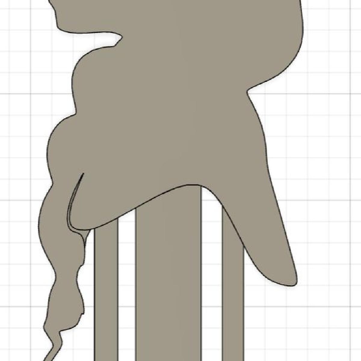 Marcador da Rainha da Neve