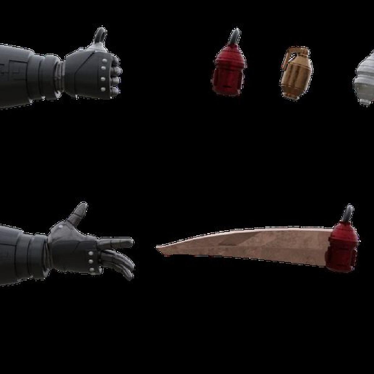 Pacote de Lancador de Granadas.