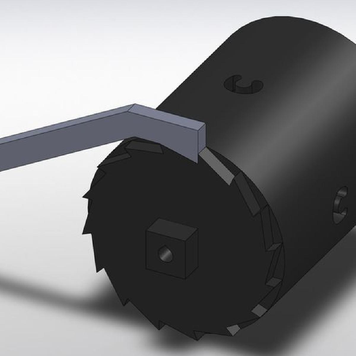 Motor de catraca de elastico.