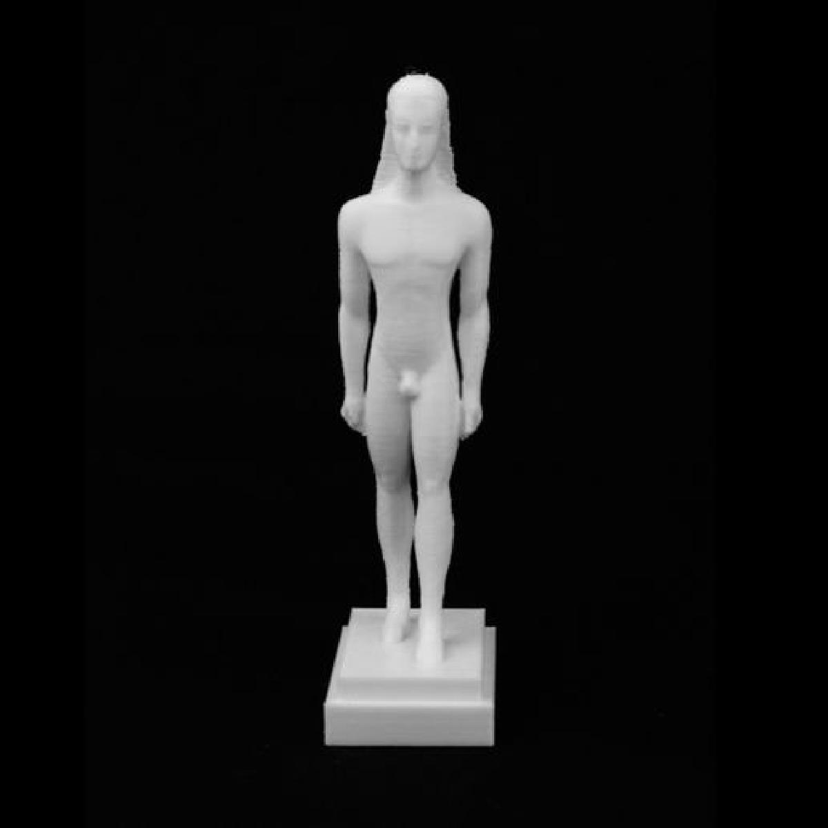 Kouros grego no MET, Nova York
