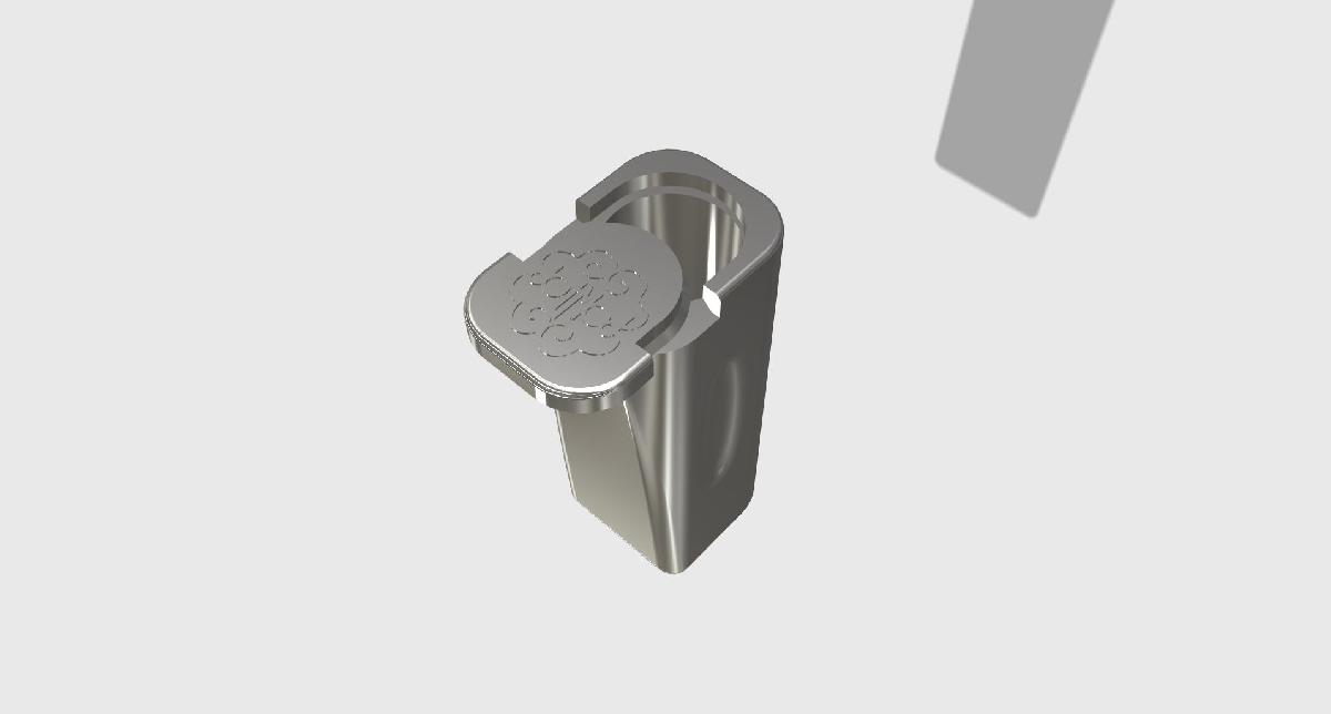 1x case para bateria 21700