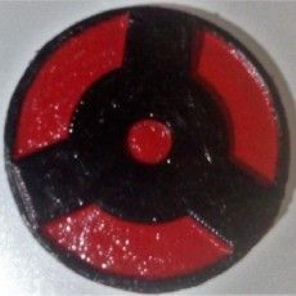 Irmao de Madara Izuna sharingan para chaveiro ou pingente