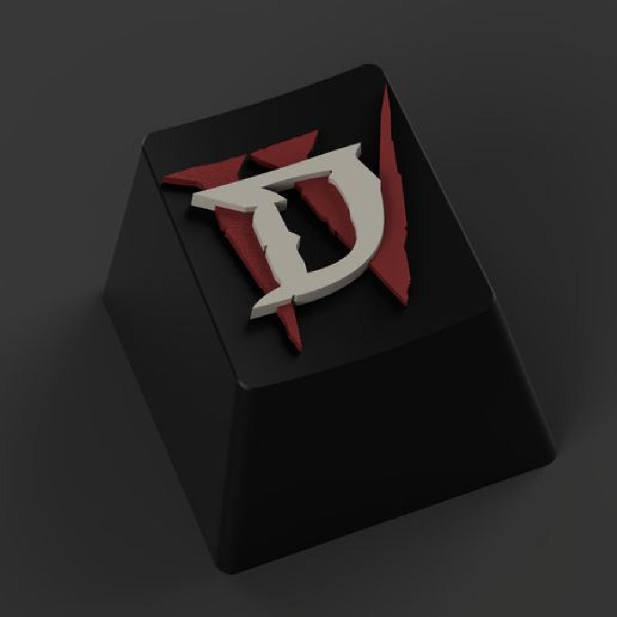 Tecla do logotipo de Diablo IV
