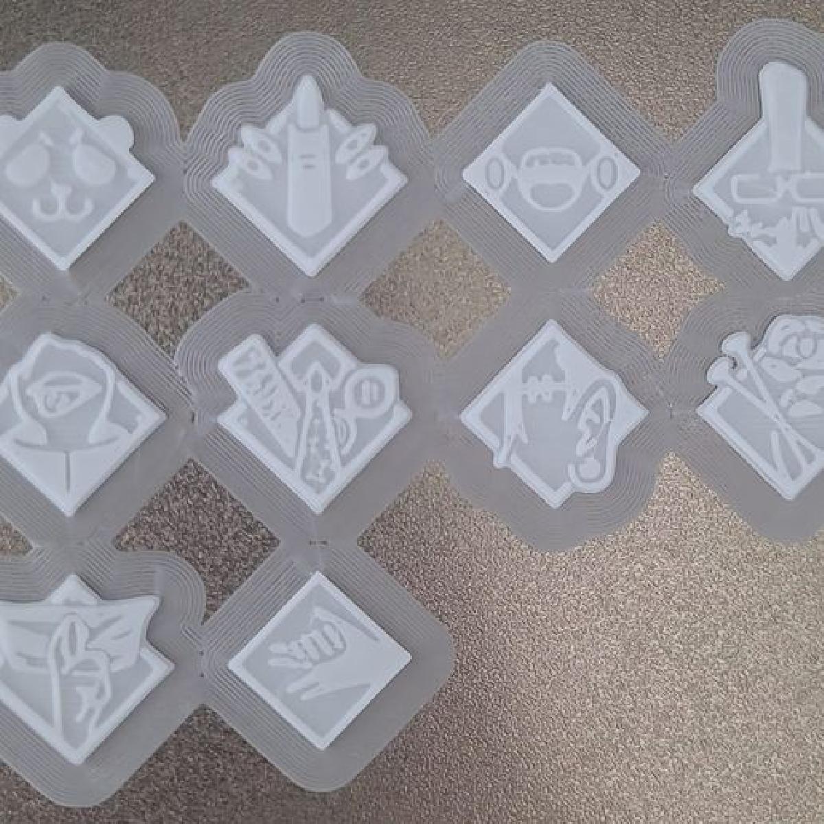 Simbolos dos personagens de Jujutsu Kaisen